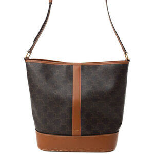 Celine Triomphe Canvas Bucket Bag